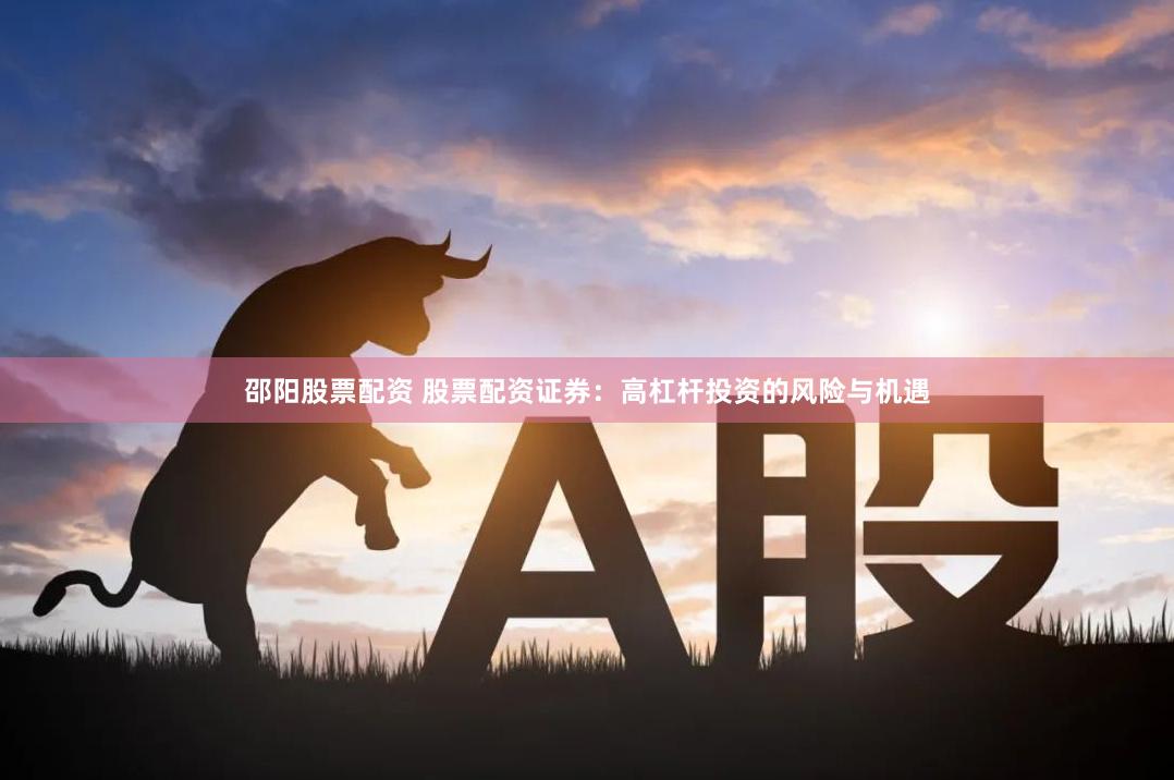 邵阳股票配资 股票配资证券：高杠杆投资的风险与机遇